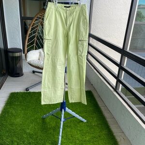 Forever 21 Lime Cargo Pants